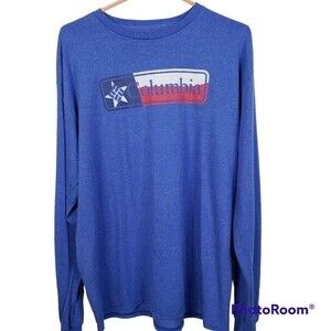 Columbia Mens Long Sleeve T-Shirt Size Large